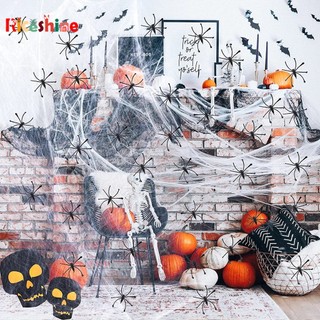 Mạng Nhện Giả Dạ Quang Trang Trí Halloween