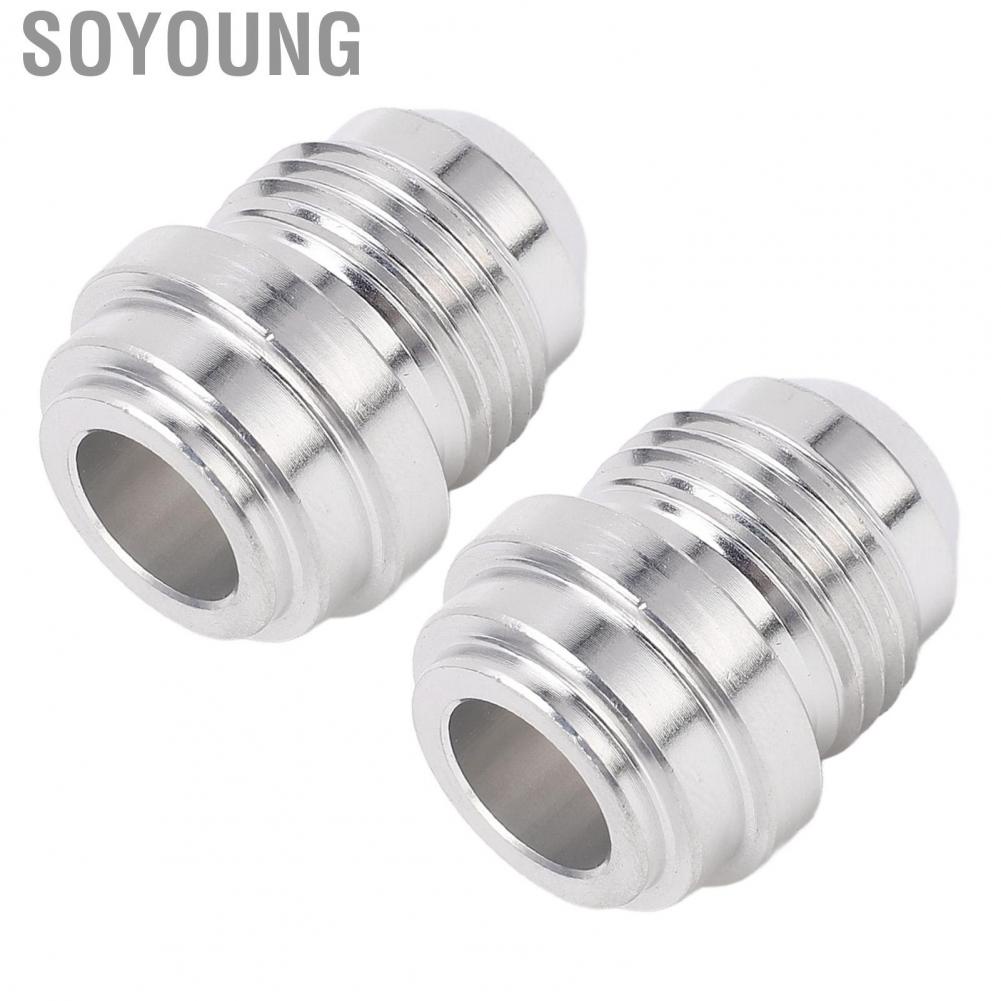 Soyoung Aluminum Alloy Male Billet Easy Locating Welding Universal for Auto Performance Fuel Lines
