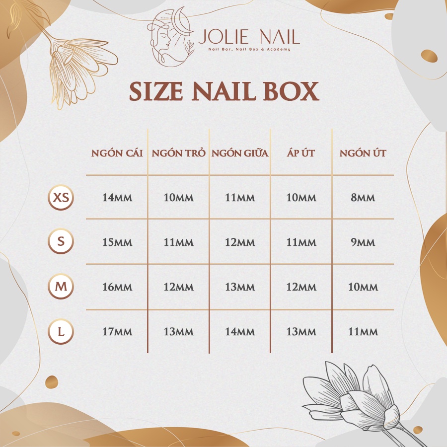 Nail box thiết kế theo yêu cầu - Mã: A169