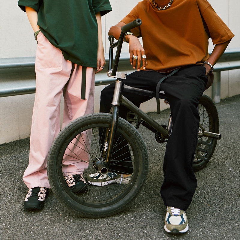 Quần Dài Màu Trơn Phong Cách Đường Phố Thời Trang Mùa Hè