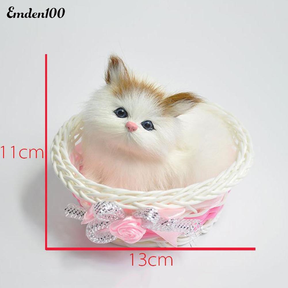 Chú Mèo Nhồi Bông Phát Ra Âm Thanh Sống Động