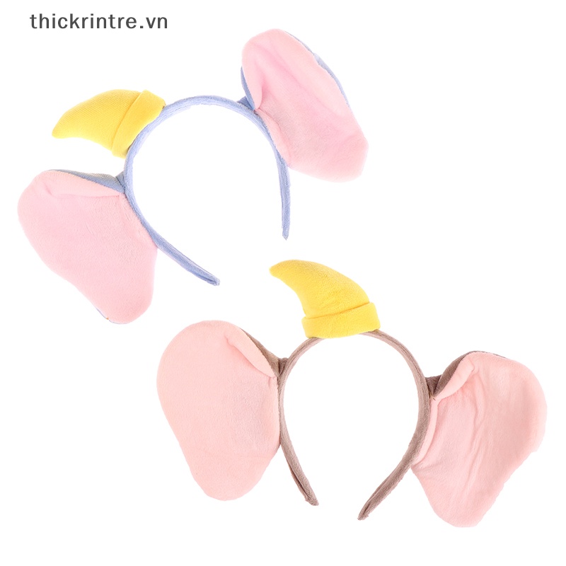 Băng Đô Tai Voi Nhồi Bông Đáng Yêu Dành Cho Bé Gái