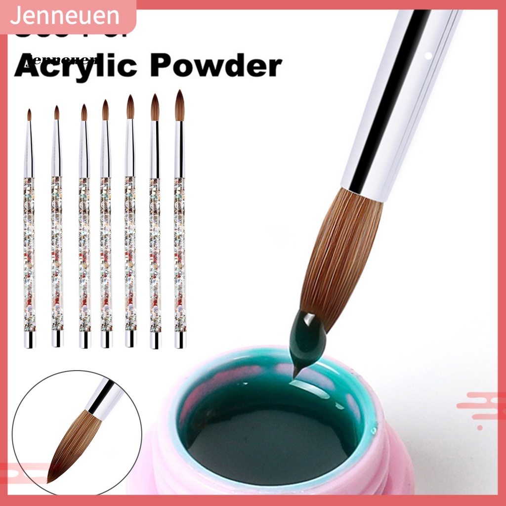 Cọ Vẽ Trang Trí Móng Tay Nghệ Thuật Bằng Lông Nylon Mềm Mịn