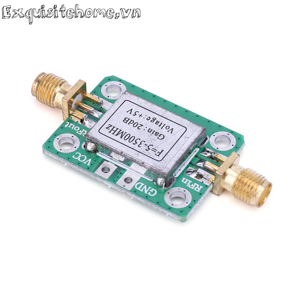 Mô Đun Khuếch Đại Tín Hiệu LNA 5-3500MHz RF 80mA DC 5V 20dB