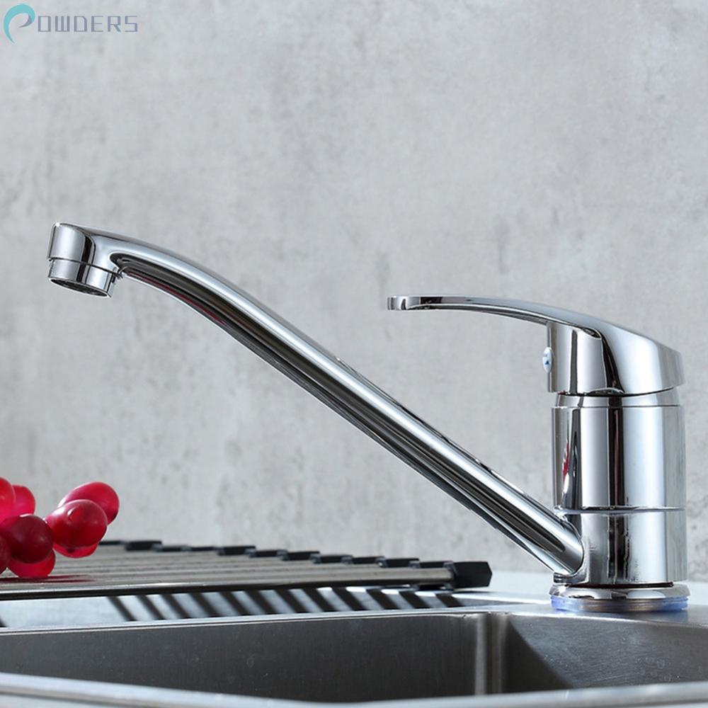 Đầu Vòi Nước Nóng Lạnh Bằng Chrome Cho Nhà Bếp / Phòng Tắm