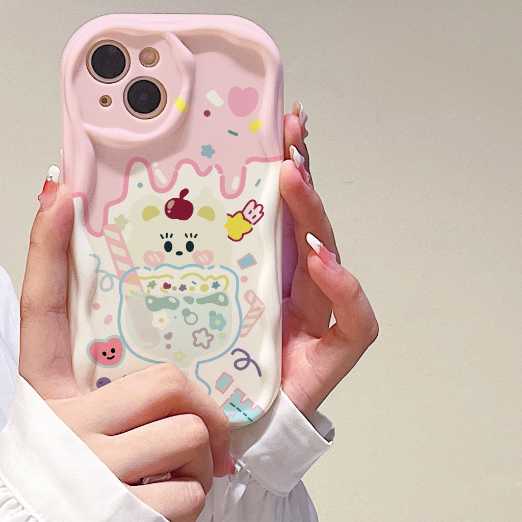 Ốp Điện Thoại Mềm Chống Rơi Hình Cây Kem Cho iPhone 7plus 11 12 14Promax 13 6s plus xr xsmax 7 / 8 6 11promax 8plus 12Pro 13Promax