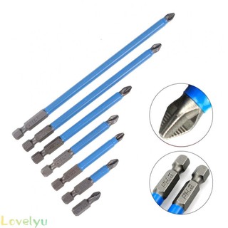 ⭐LOVE⭐ Compact Design Non Slip Screwdriver Bits PH2 Hex Shank Magnetic Cross Head 7Pack