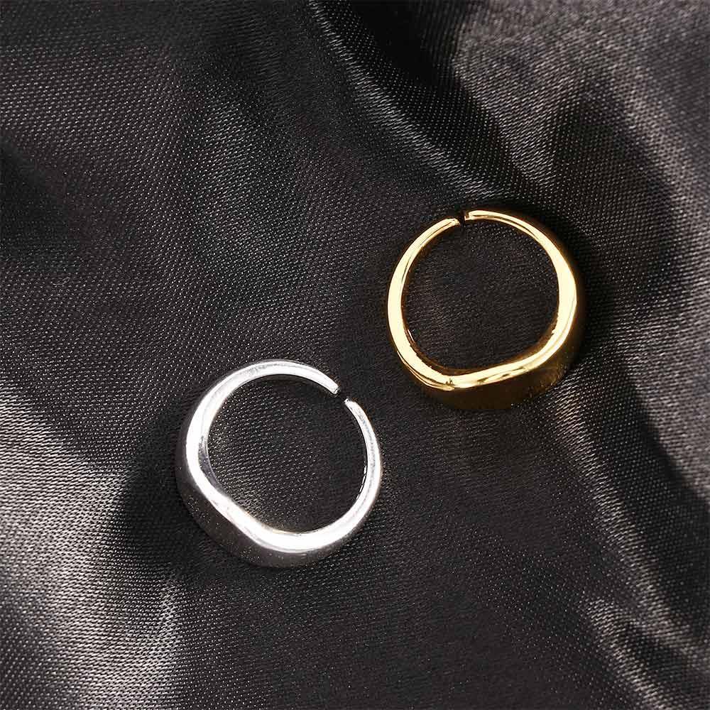 Set 2 Nhẫn Tròn Thời Trang Cá Tính Cho Nữ