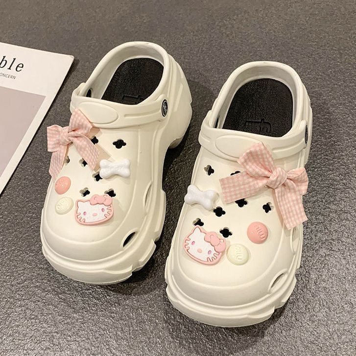 Dép crocs bánh mì ICCLEK 32zDDX072621 thoải mái cho nữ