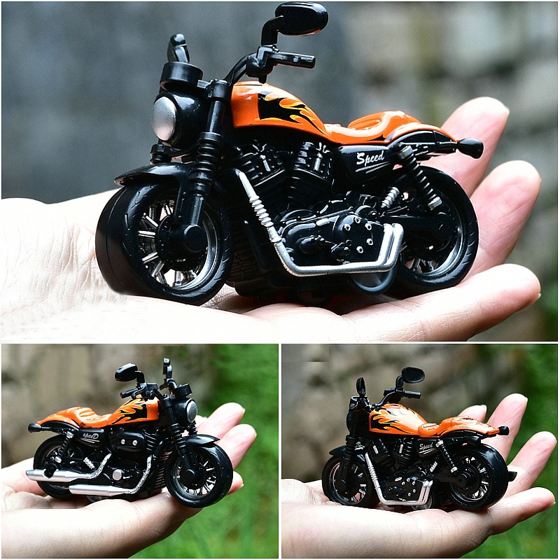 Mô Hình Xe Mô Tô Mini Bằng Kim Loại Với Tỷ Lệ 1 / 36 Độc Đáo Cho Bé