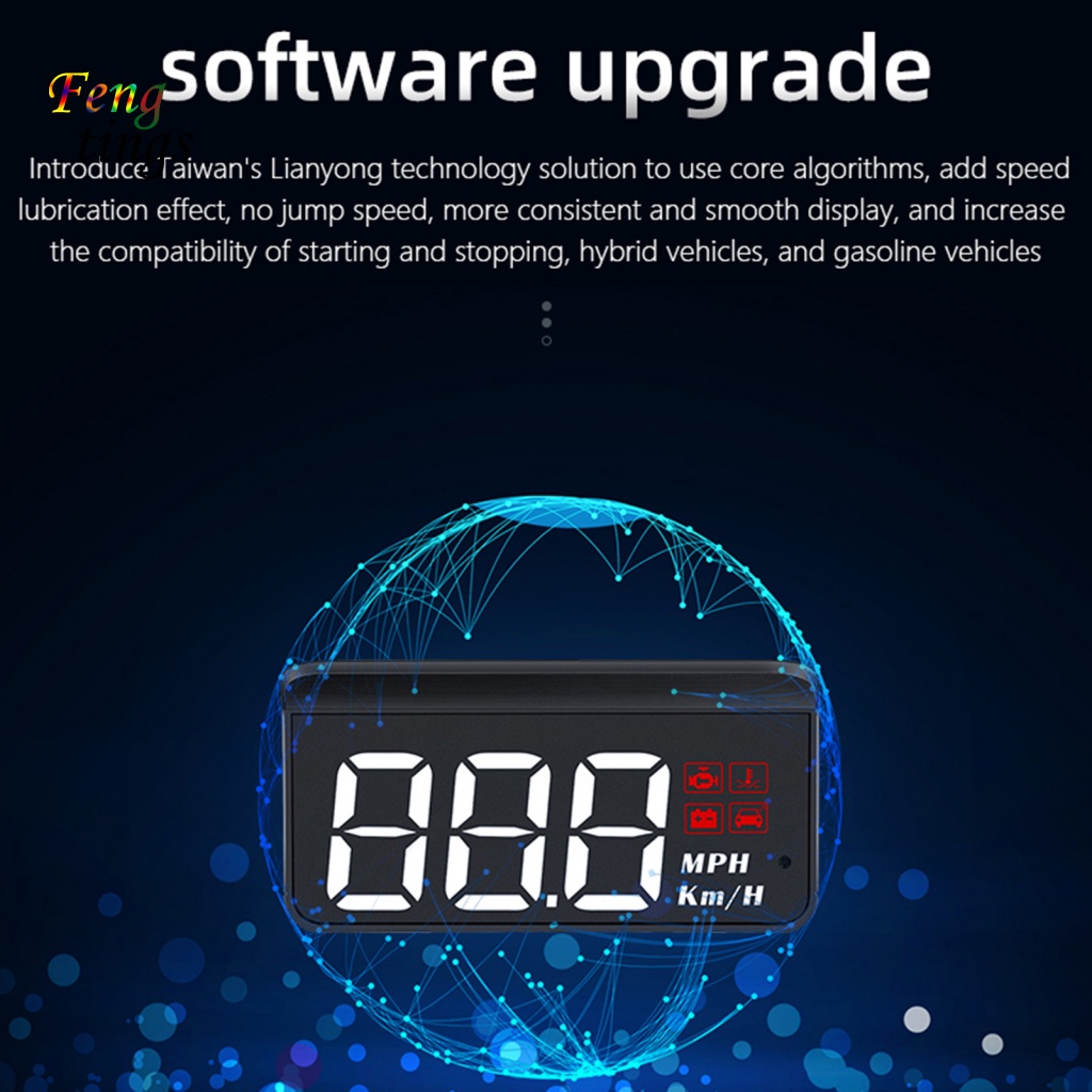 [Ft] Màn Hình Hiển Thị HD M3 Phích Cắm Và Hiển Thị Hud Hướng Dẫn Đầu Cho Ô Tô