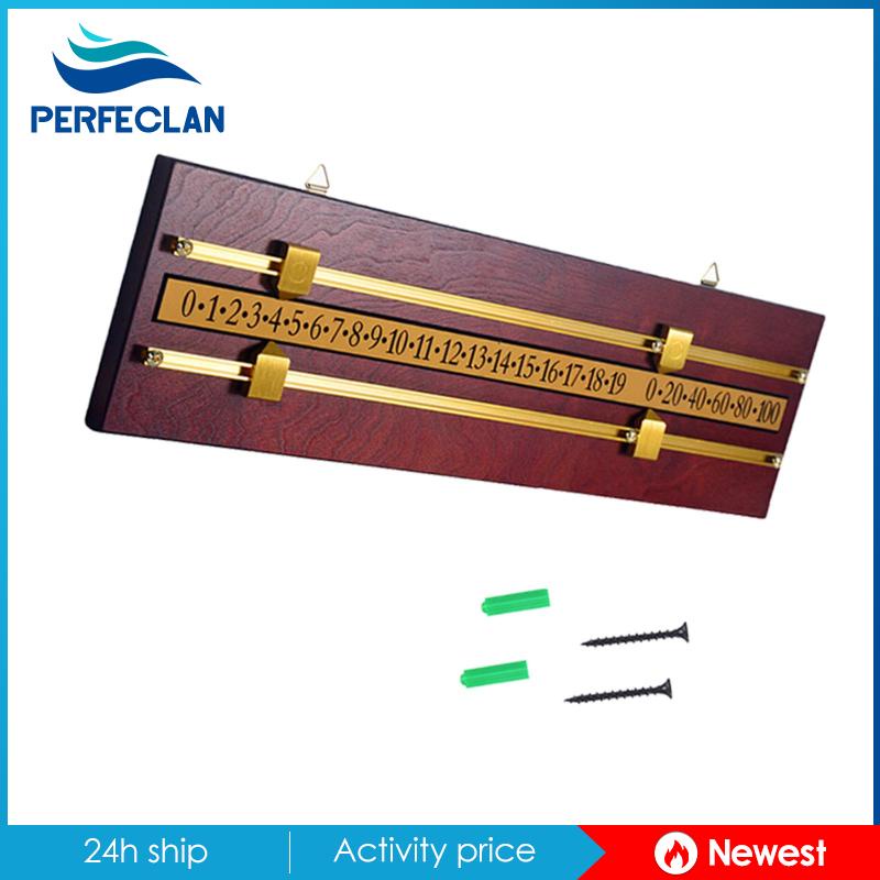 Bảng Ghi Điểm Chơi Bida Bằng Gỗ Gắn Tường Tiện Dụng