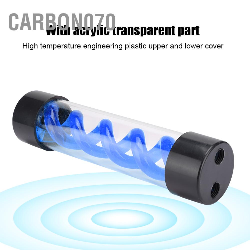 Tank trụ tản nhiệt nước máy tính để bàn PC - Bình chứa nước 200MM có ren G1/4