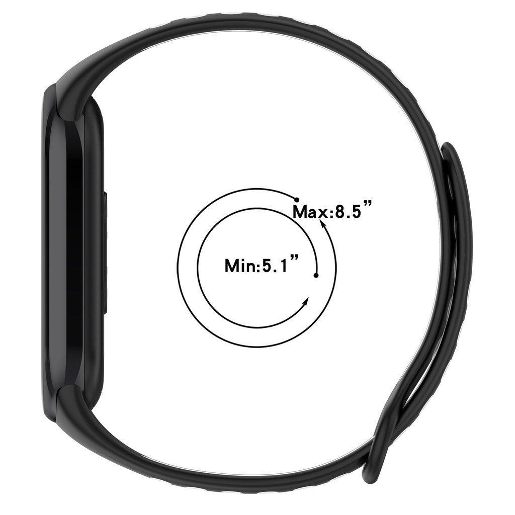 Dây Cao Su Cho Đồng Hồ Thông Minh Mi Band 8