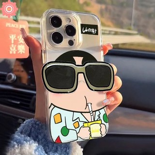 Ốp Điện Thoại Họa Tiết Shin-Chan Cho IPhone 11 13 14 12 Pro Max 7Plus XR 7 8 6 6S Plus X XS Max SE 2020