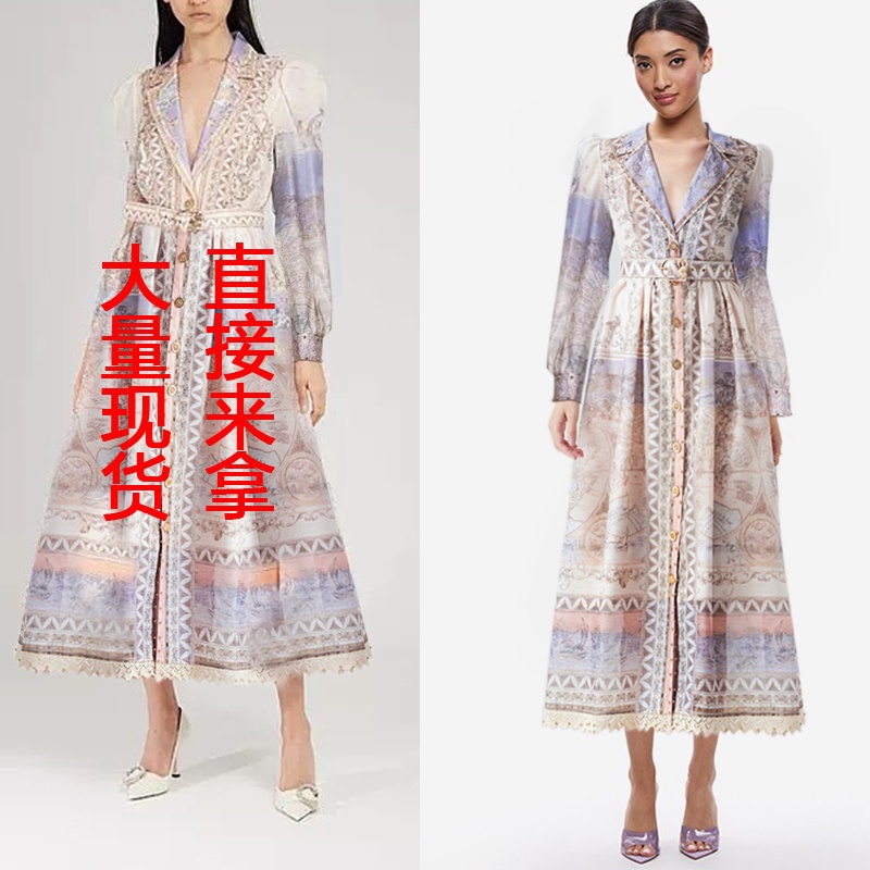 Đầm Maxi Phong Cách Retro 20237