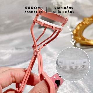 Dụng cụ bấm mi tích hợp lược tiện dụng chất lượng cao, dễ chuốt làm cong và tơi mi
