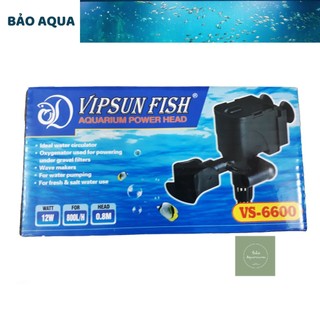 Máy bơm lọc nước hồ cá vs-6600 - máy lọc nước bể cá vipsun