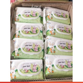 Khăn ướt mèo máy doremon Phú Đạt 120 tờ