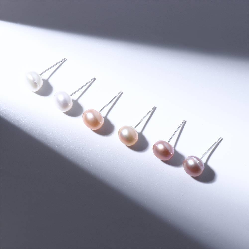 Mxgoods Bông Tai Đinh Tán Kiểu Dáng Đơn Giản Phong Cách retro Hàn Quốc