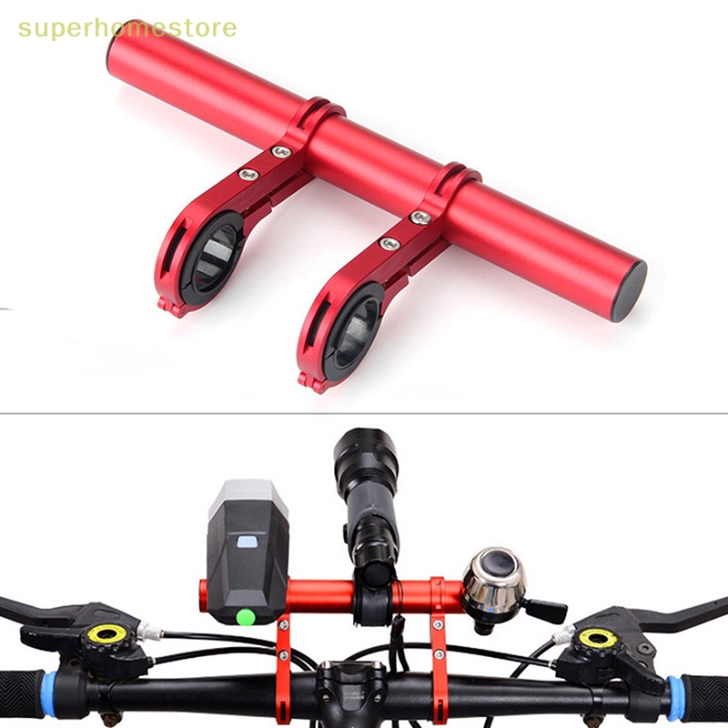 Giá Đỡ Đèn Pha Mở Rộng 20cm Gắn Tay Lái Xe Đạp Tháo Rời Được UYI