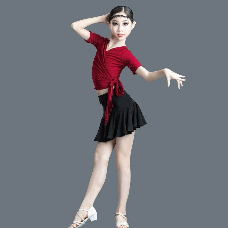 Chân Váy Khiêu Vũ Latin Thời Trang Xuân Hè Cho Bé Gái