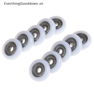 Everthinggooddown 2/5/10 cái trượt vòi hoa sen con lăn bánh xe cửa nhựa thay thế bánh xe lăn vn