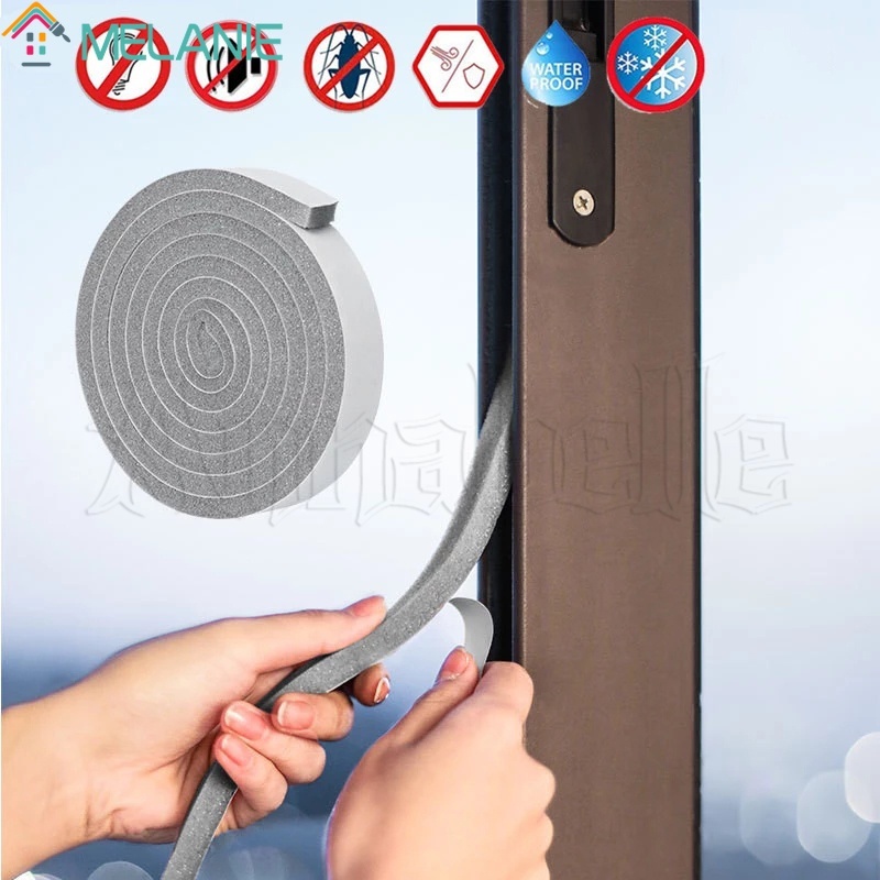Cuộn Dây Xốp Dán Viền Cửa Chống Sốc / Va Chạm Cách Âm 2M Bảo Vệ Nội Thất Sự Bảo Vệ
