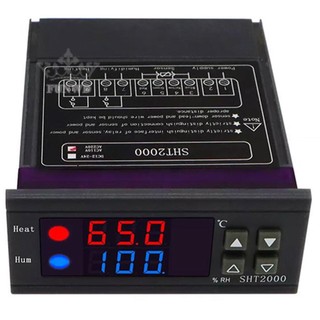【FUNWD】SHT2000 Intelligent Digital Display Temperature Humidity Controller Thermostat