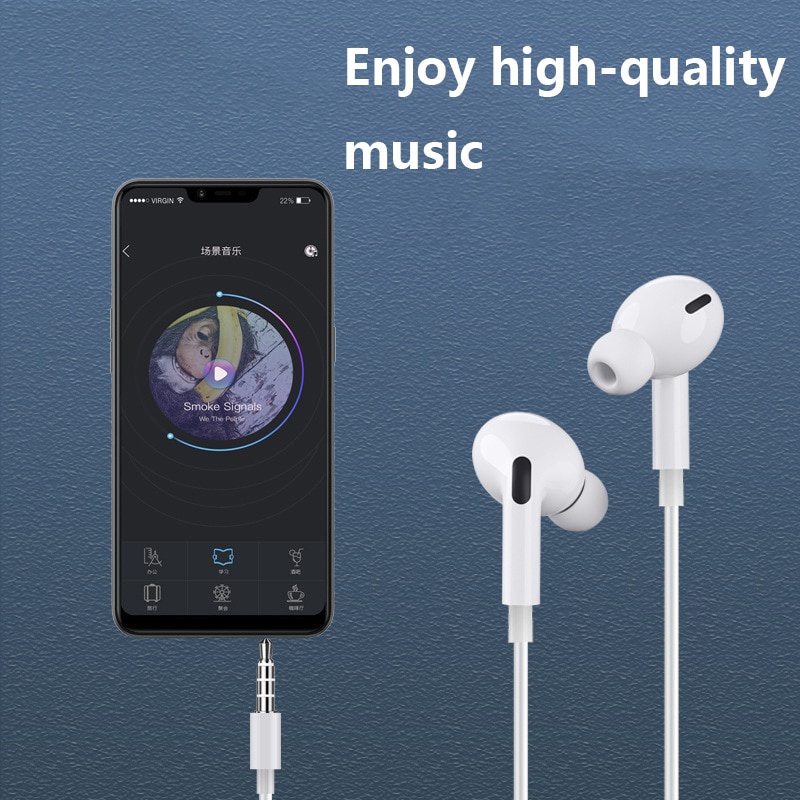 Tai Nghe Nhét Tai Có Dây Cho iPhone 11 12 13 14 Plus XS MAX