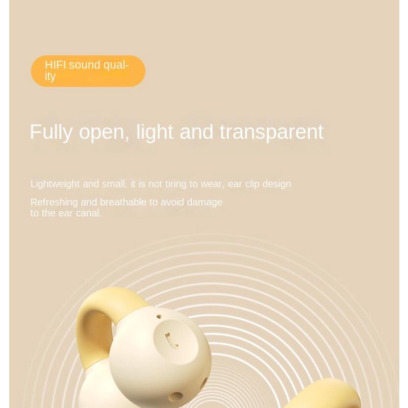 Tai Nghe Nhét Tai Bluetooth Không Dây Chống Nước Có Kẹp Gắn Tai Cho Sony TWS