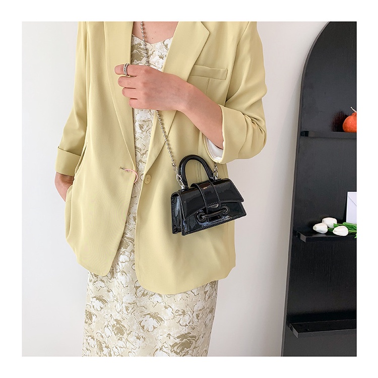 Túi Đeo Chéo mini Màu laser Bóng Thời Trang Hàn Quốc Cho Nữ