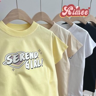 BABY TEE SEREND GIRL áo phông nữ fomr vừa
