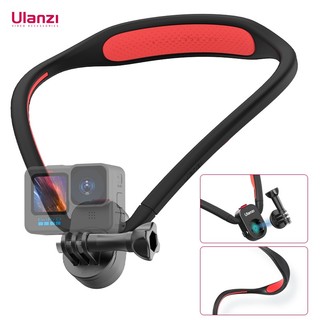 Ulanzi go-quick ii magnetic silicone neck holder mount for gopro hero 11 10 9 8 7 6 5 insta360 dji osmo action camera accessorie