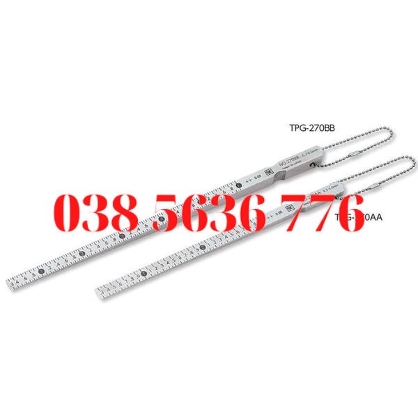 (Stock) Thước đo khe hở 0.3-6mm niigataseiki, TPG-270BB