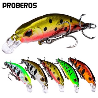 Proberos ném xa chìm nước Mồi Mino Luya 4.6g/5.5cm mồi bionic mồi cứng