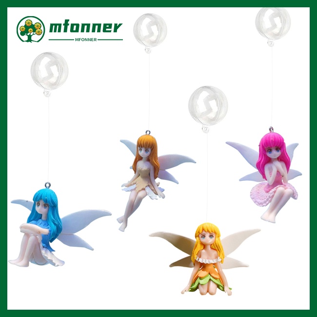 Tượng Đồ trang trí Nàng Tiên Hoa Trang Trí Bể Cá