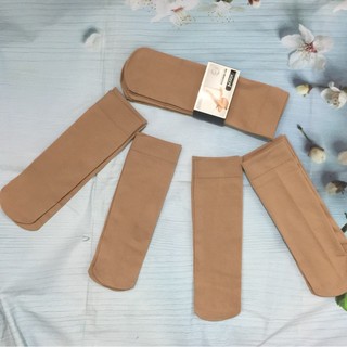 Set 10 đôi tất da chân dầy dặn, vớ da trơn dầy