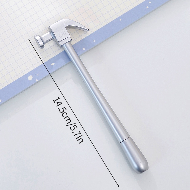 Hình dạng búa sáng tạo bút học sinh bút mực hình dạng móng vuốt dễ thương bút ký văn phòng phẩm vui nhộn