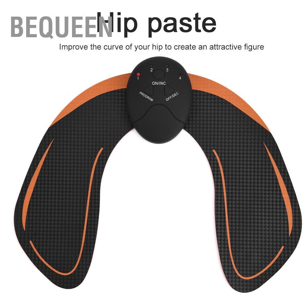 Bequeen Máy massage nâng mông EMS mát xa kích thích cơ hông