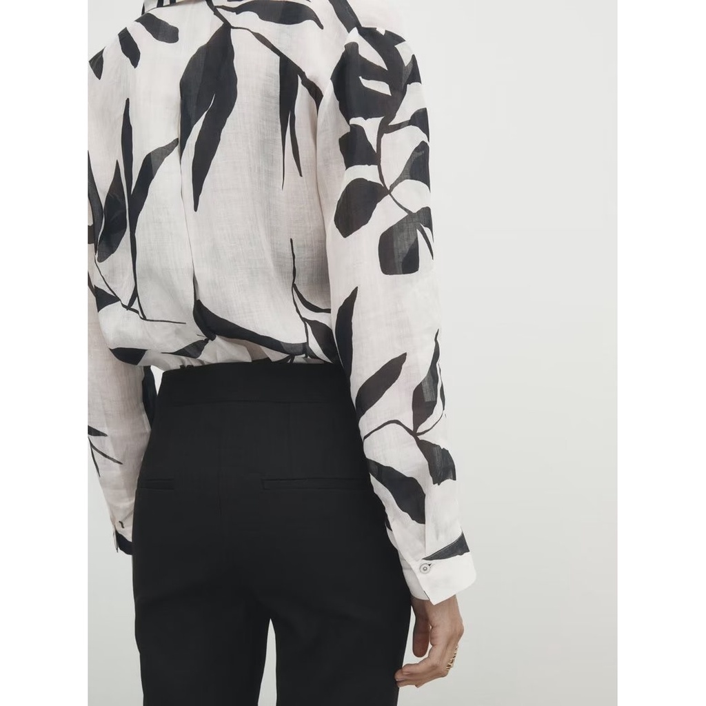 Hàng Mới Về Áo Sơ Mi Dài Tay In Họa Tiết Hoa Phong Cách Âu Mỹ Thời Trang Mùa Thu 2023 W031 9503