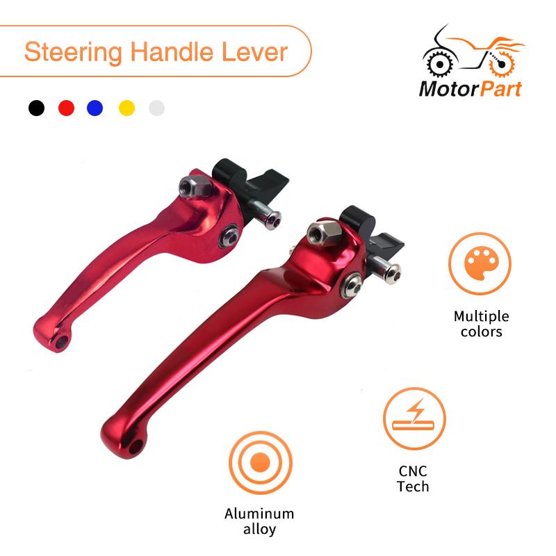 MOTOPARTS SHOP ZSDTRP 1Pc 22mm CNC Aluminum Alloy Clutch Lever Handlebar Grips Universal Motorcycle Accessories