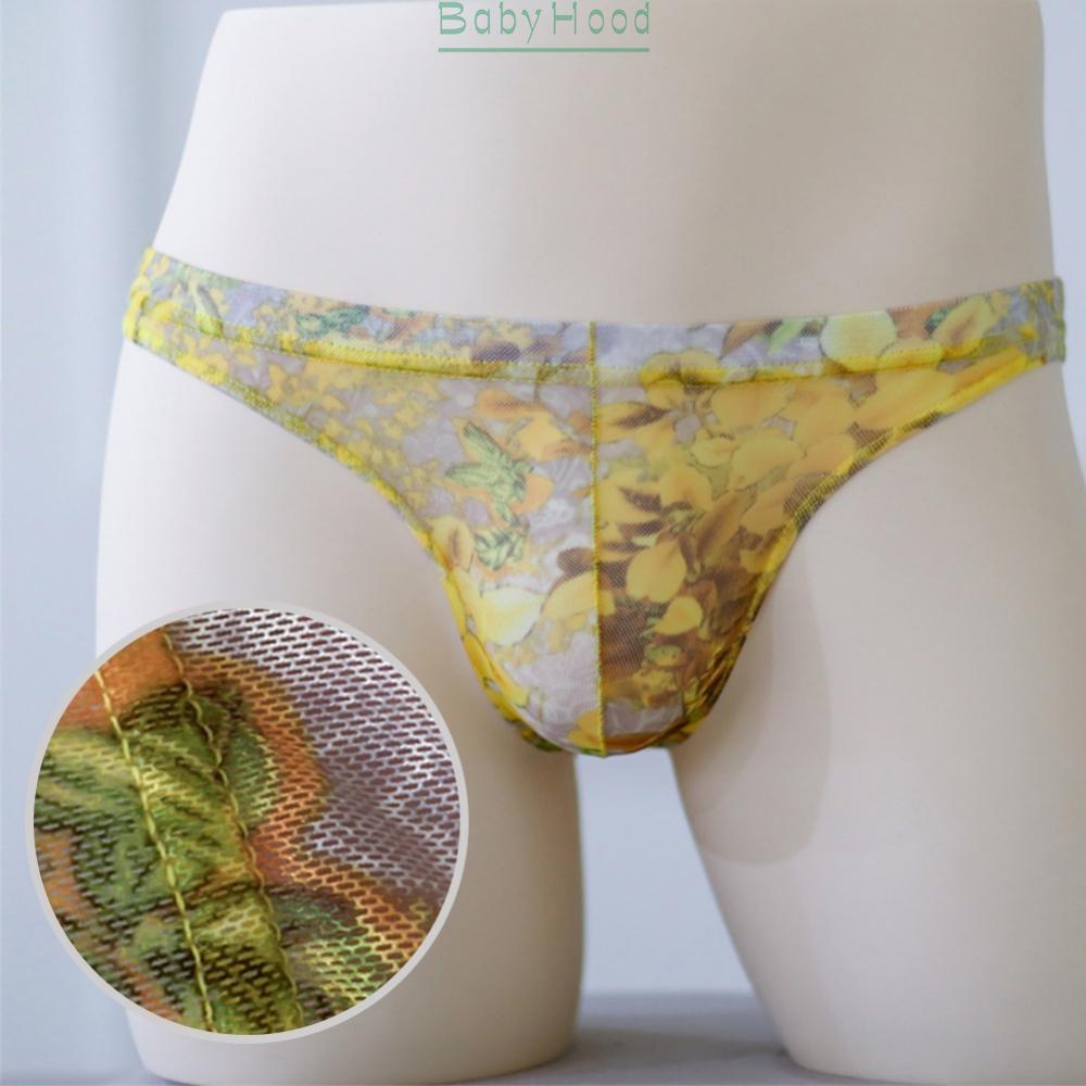 Men Sexy G-String Briefs Thong Mesh Lingerie Underwear Bikini Underpants Panties#BBHOOD