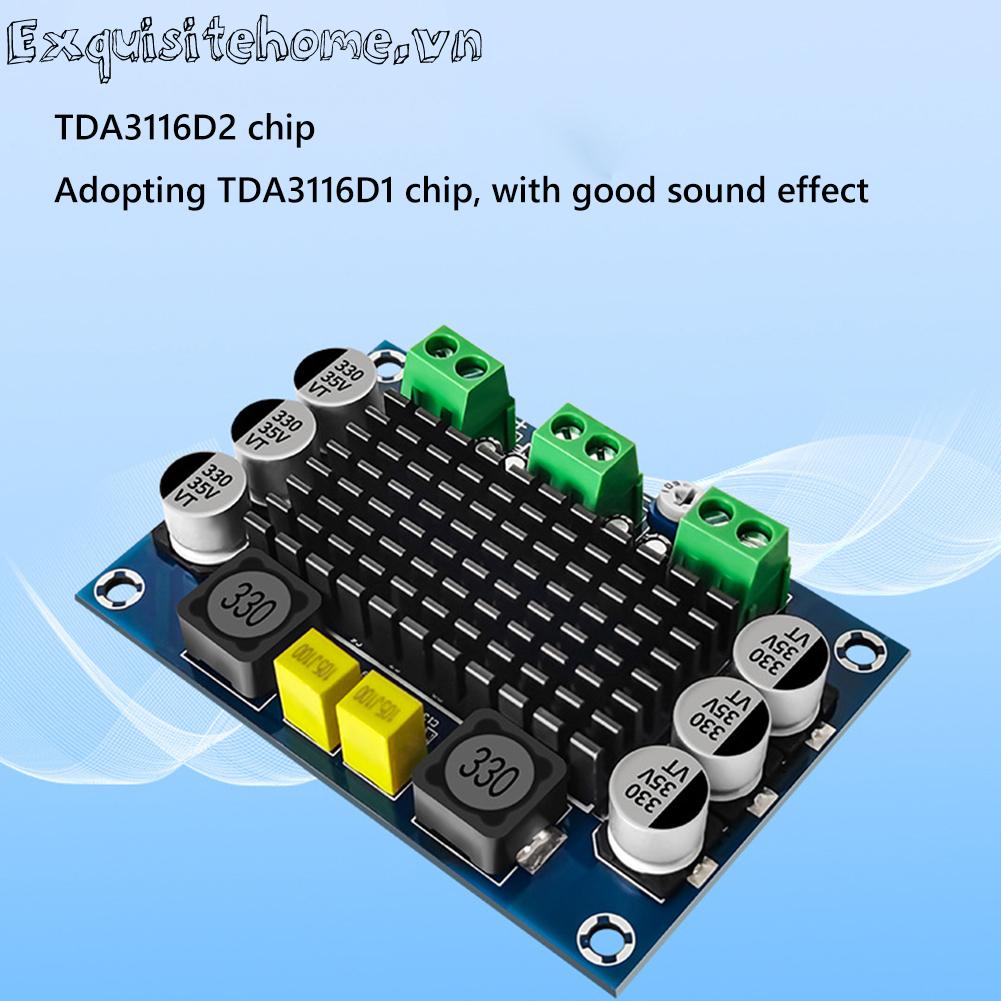 Bộ khuếch đại âm thanh đơn kênh xh-m542 tpa3116d2 bảng mạch khuếch đại kỹ thuật số ô tô 100w