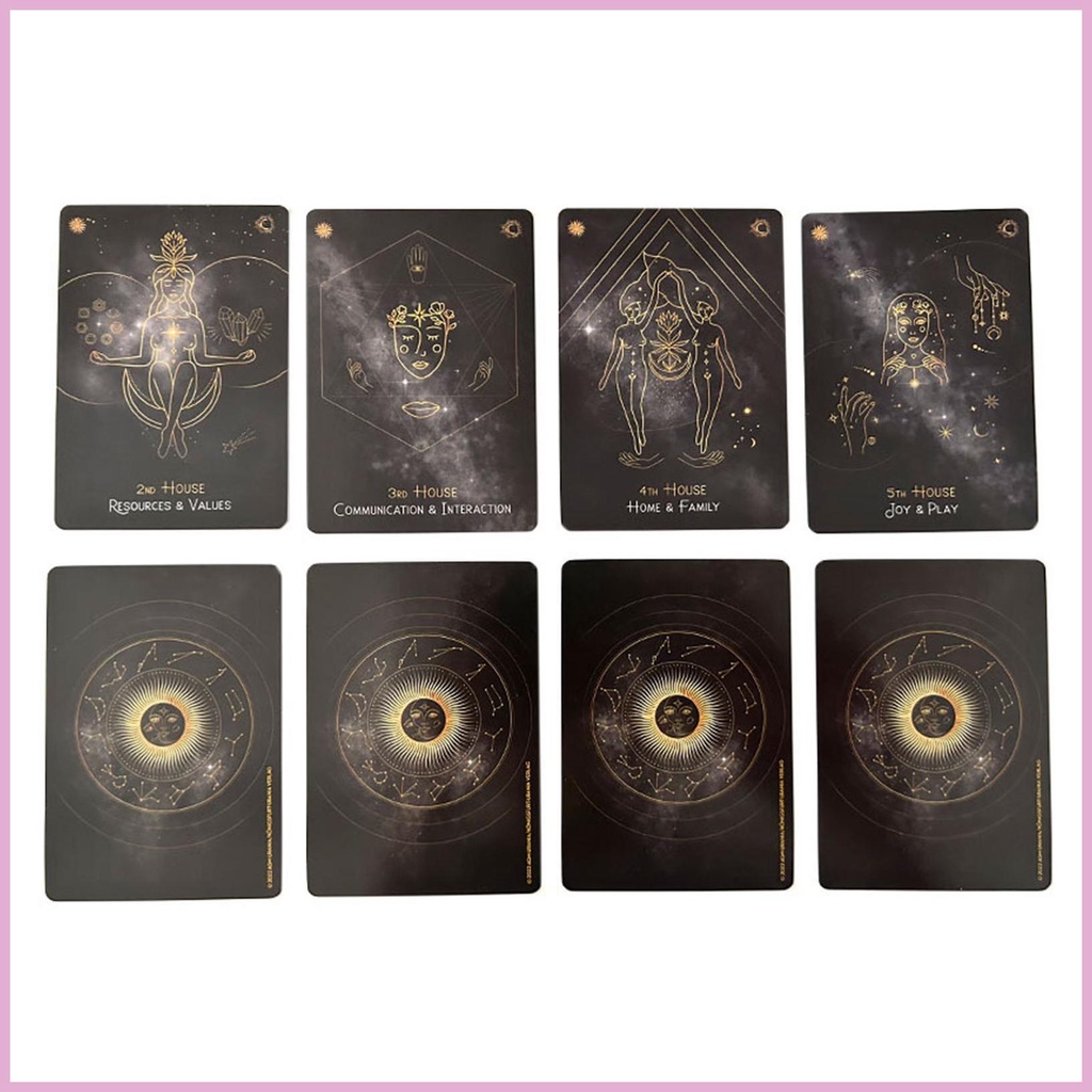 Tarot oracle cards english beginner -cards portable 43-cards lời tiên tri bói toán thẻ bói toán bí ẩn shinvn