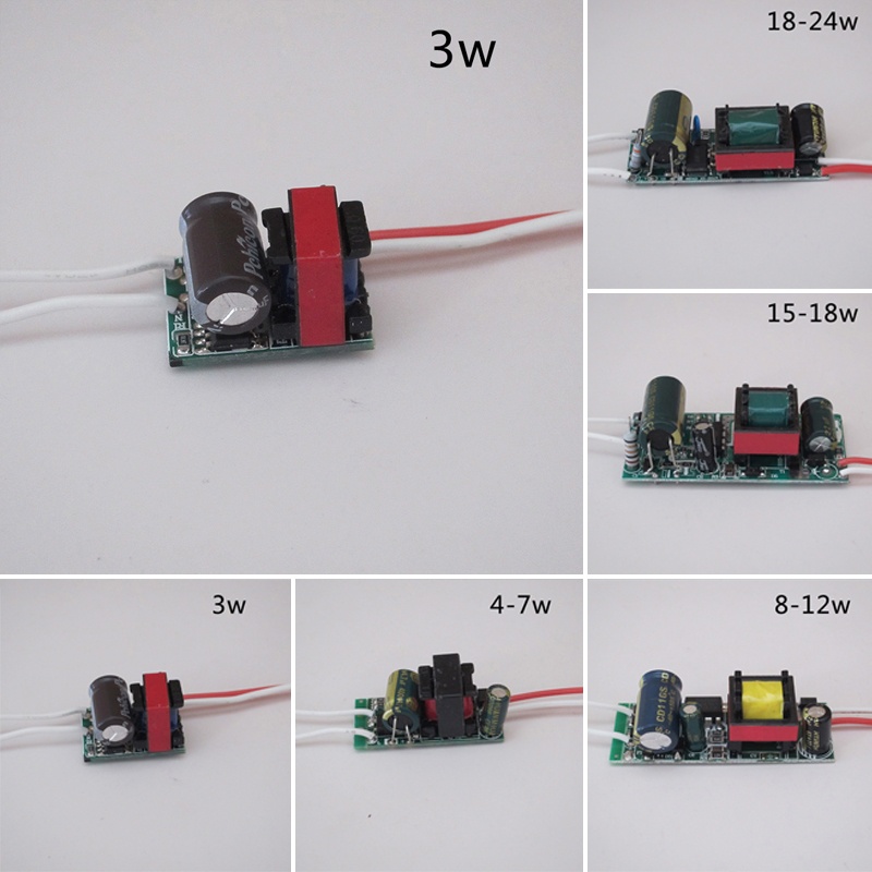 Loại cách ly cho led driver power supply có sẵn trong wattages khác nhau