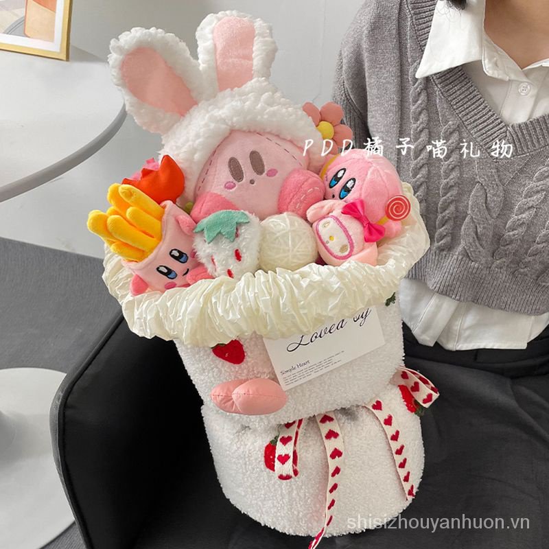 Niche Star Kirby Pacha Bó Hoa Búp Bê Dễ Thương Làm Quà Tặng Sinh Nhật Bạn Gái / Bạn Gái