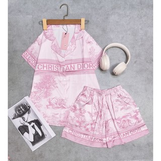 (Chubby Bigsize) Bộ Pijama Lụa đùi Bigsize 50-95kg BD04