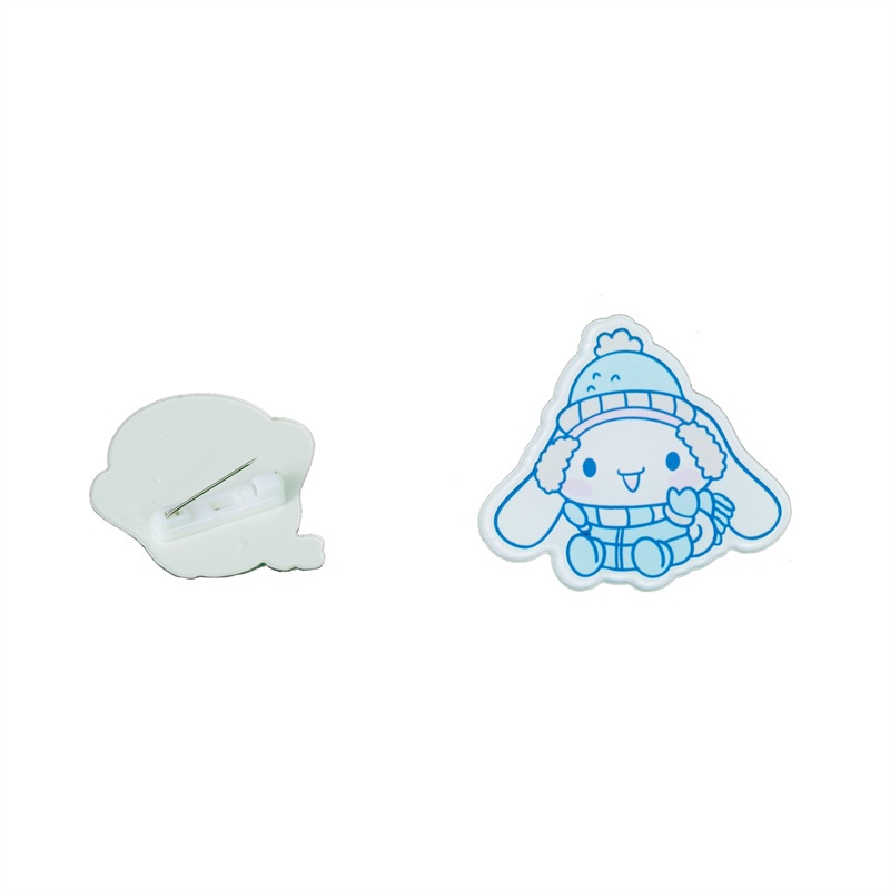 Sanrio Ghim Cài Áo Bằng acrylic Hình cinnamoroll Dễ Thương