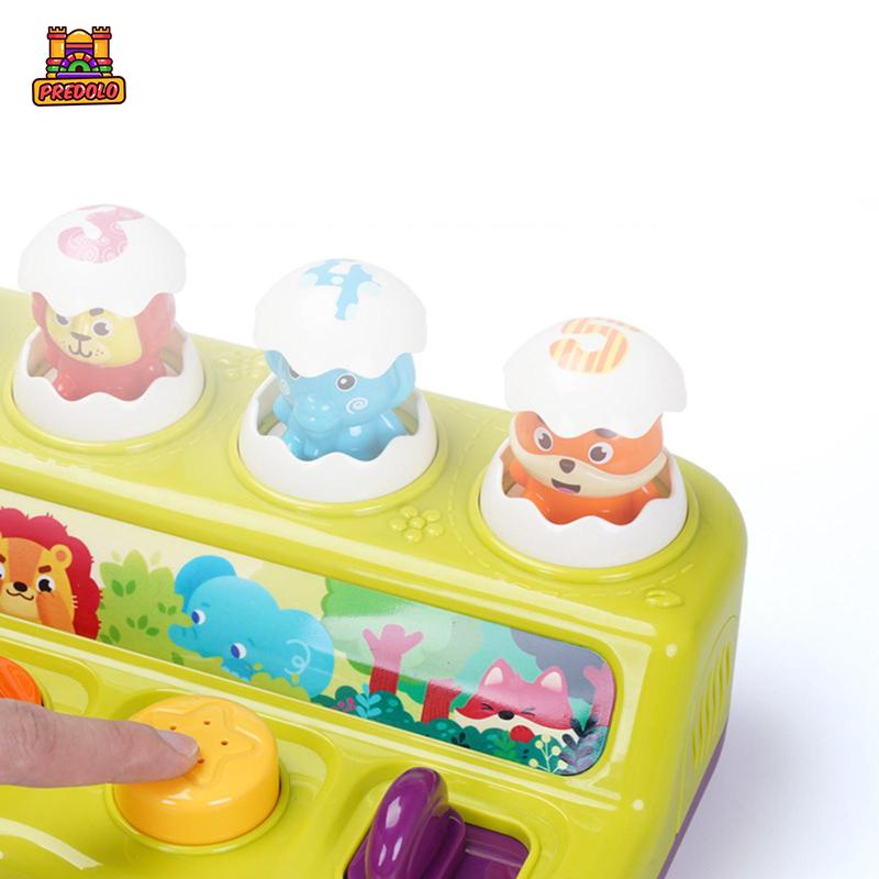 Predolo búa đồ chơi đếm phản xạ ẩn và tìm kiếm đào tạo quà tặng sinh nhật cho trẻ em